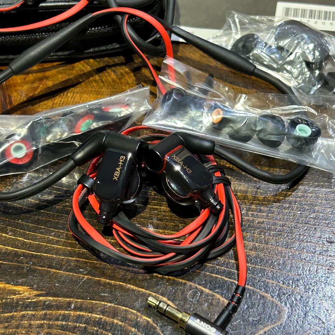 SONY XBA-H3 ハイレゾ対応 有線イヤホン 中古美品 おまけ付き