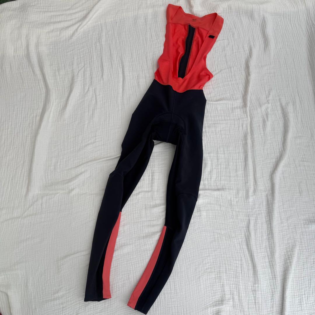 美品☆Rapha/ラファ/ウィンタータイツ/ウィズ パッド/冬用ビブタイツ