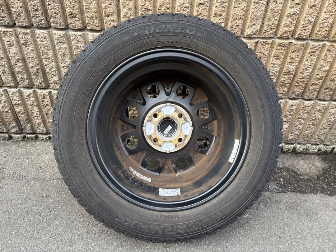 PPX MIL:8 14x4.5J ウィンターマックス165/65R