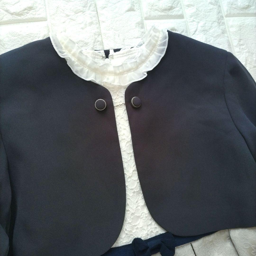 【130】a.v.v フォーマル ワンピース ボレロ 新品 フラワー ジャガード