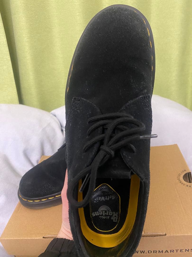 2/6まで 希少 Dr. Martens Berman Lo ブラック スエード