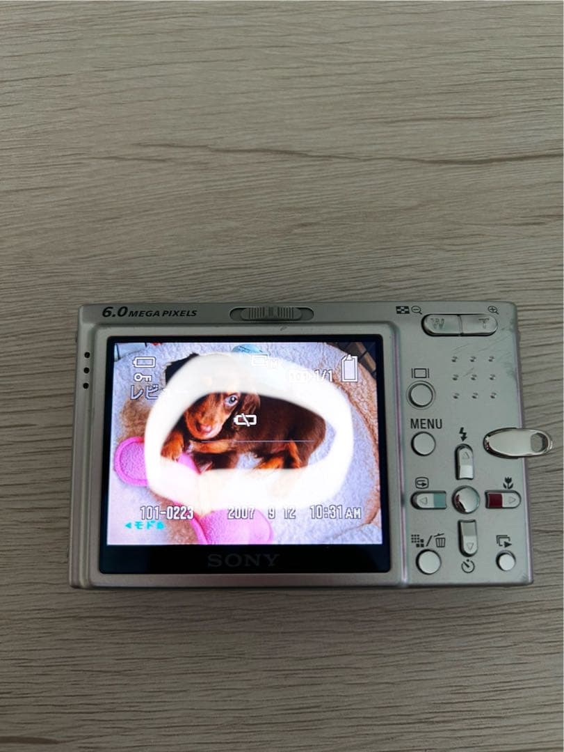 SONY Cyber-shot DSC-T9 動作確認済み写真現像見本あり