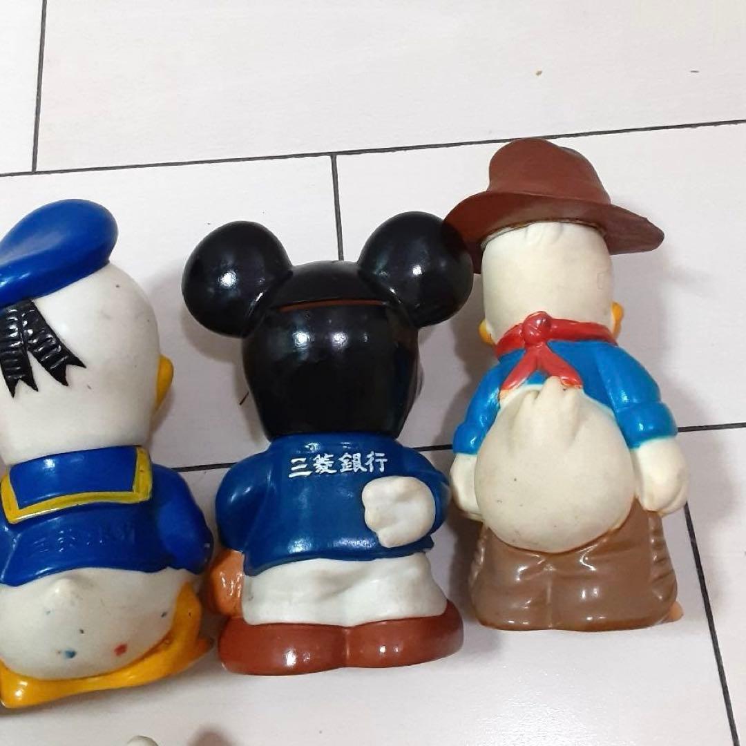 昭和レトロ　ソフビ銀行貯金箱まとめ売り