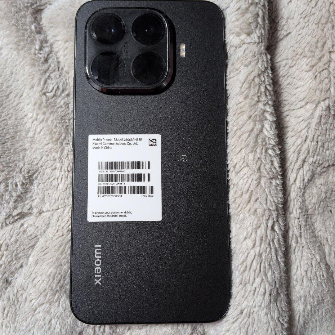 Xiaom 15T Pro　スマートフォン ブラック本体