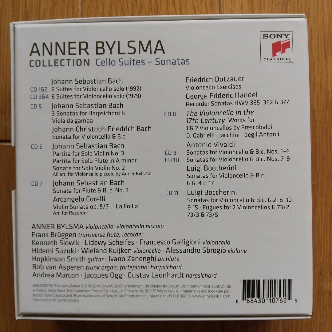 アナー・ビルスマ　ANNER BYLSMA　コレクション　全４巻
