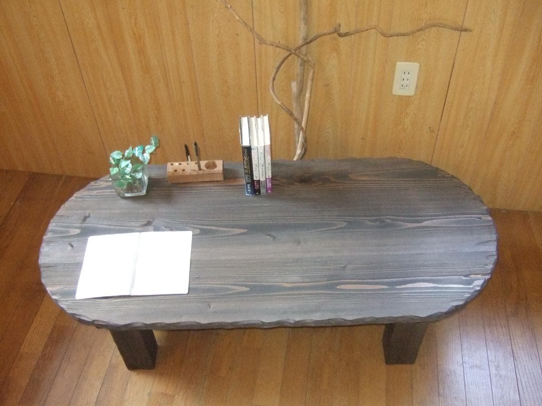 こだわり製作創りたて！モダン・アンティーク調・円卓・丸テーブル