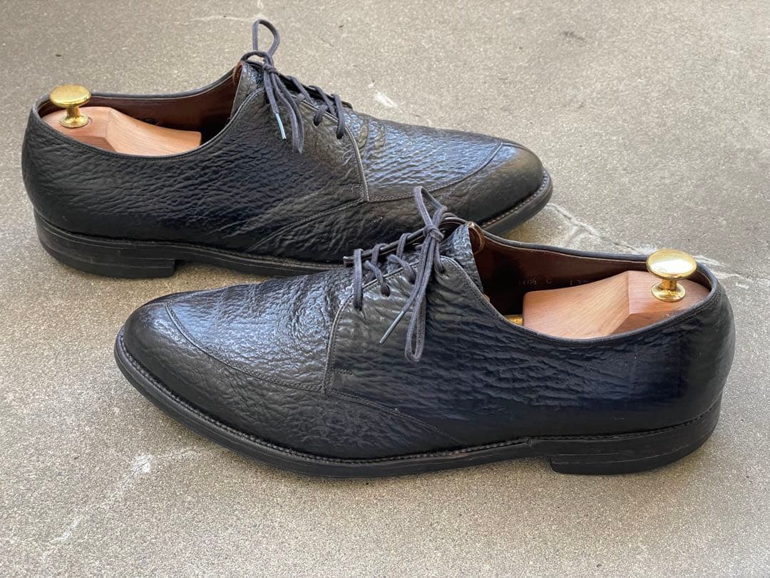 allen edmonds 60s texan シャークスキン　Vチップ