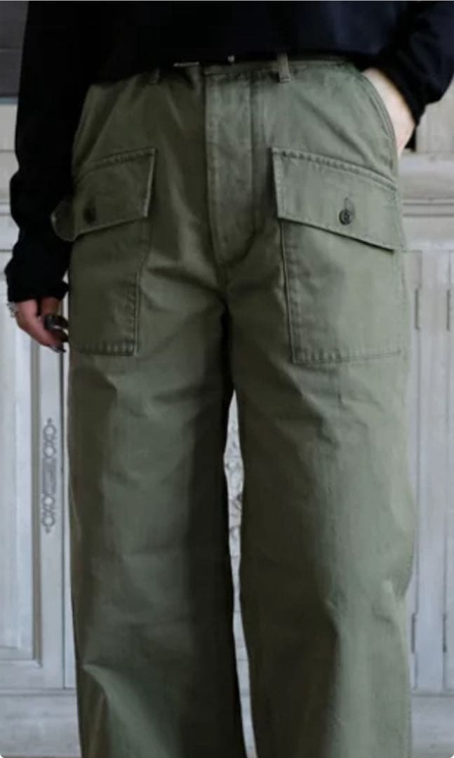 パンツ chimala HERRINGBONE US ARMY HBT TROUSERS