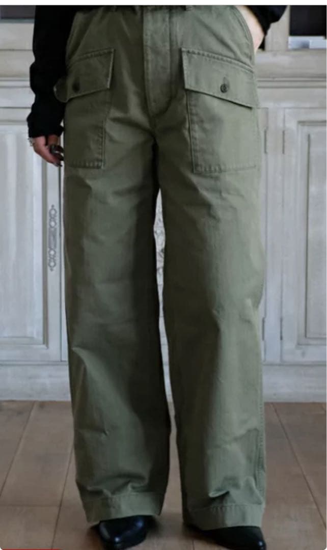 パンツ chimala HERRINGBONE US ARMY HBT TROUSERS