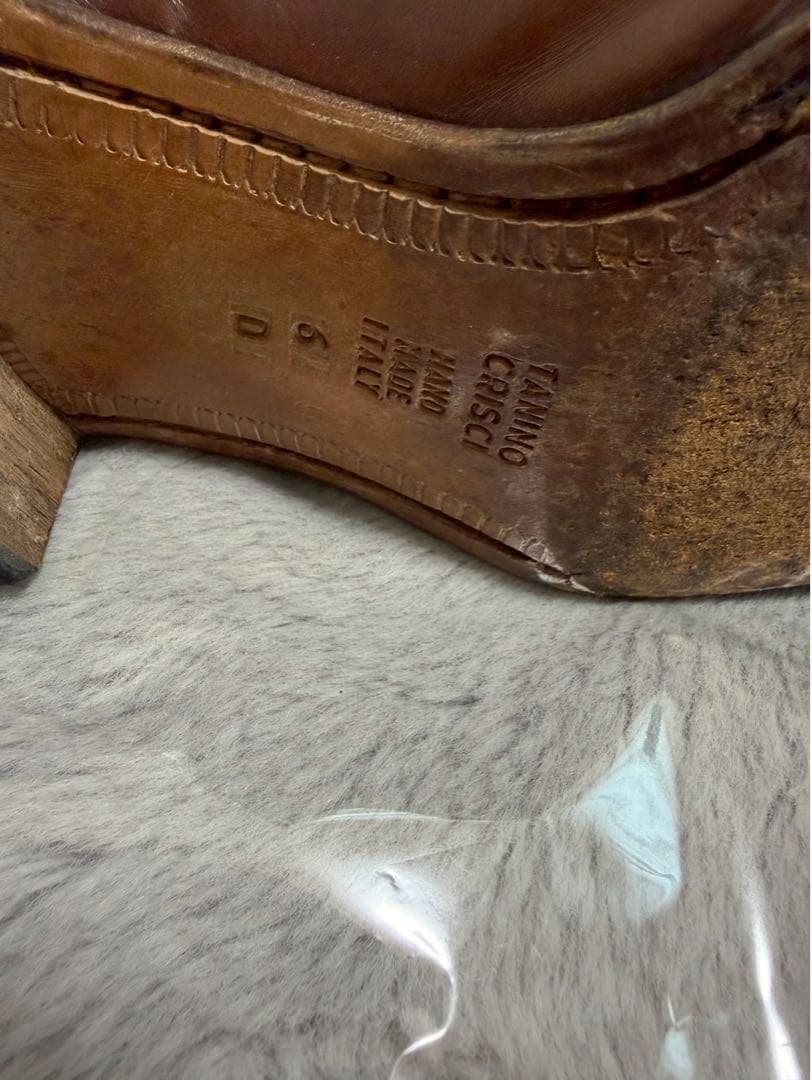 て*ぱ様 TANINO CRISCI タニノクリスチー ショートブーツ レザー