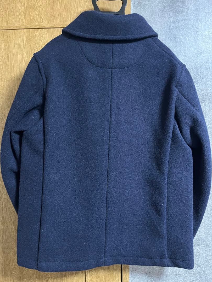 DANTON ダントン ウールモッサコート ネイビー 42