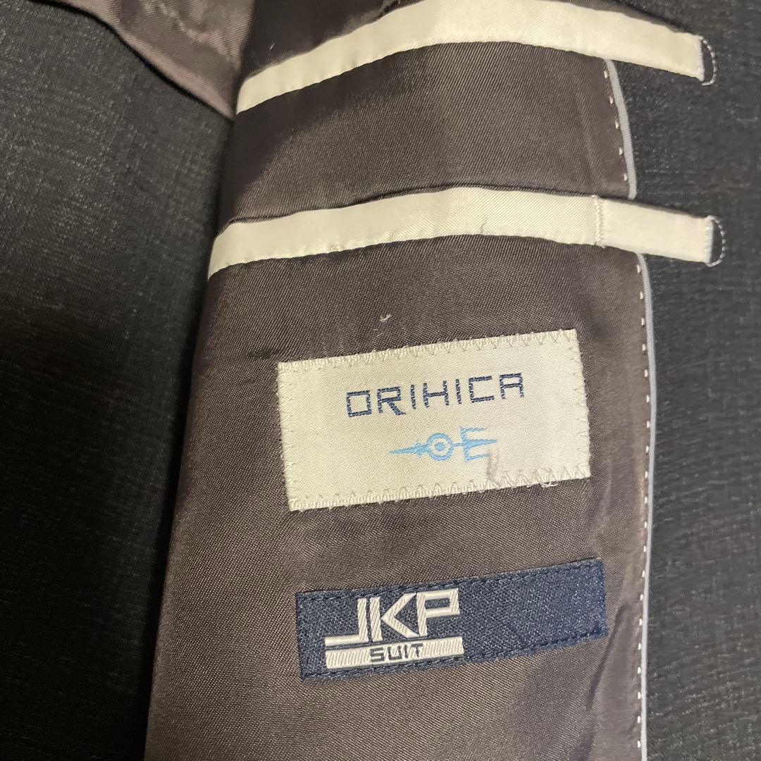 オリヒカ ORIHICA 3ピーススーツ　チャコールグレー　AB7サイズ