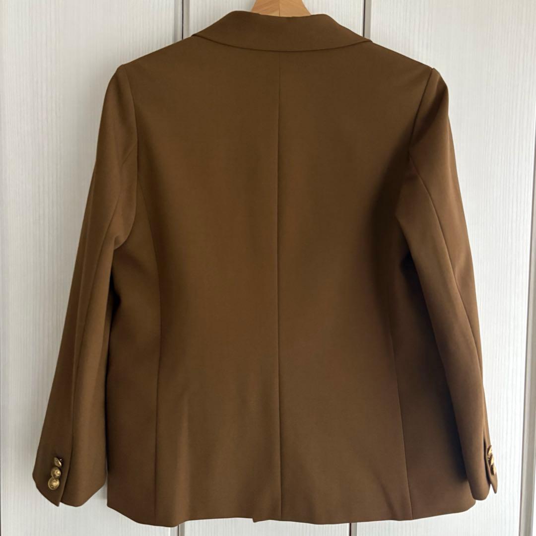 最終値下げ【即日発送！】Mila Owen 金釦ダブルブレストブレザー キャメル