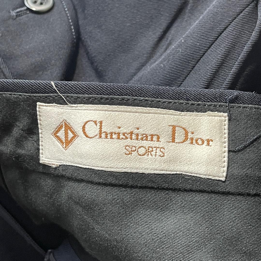 90s Dior Sports ブラックスラックス 無地 【W29】