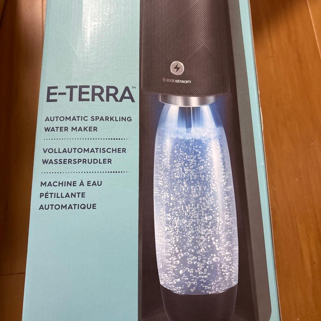 ソーダストリーム E-テラ ブラック 炭酸水メーカー SSM1099