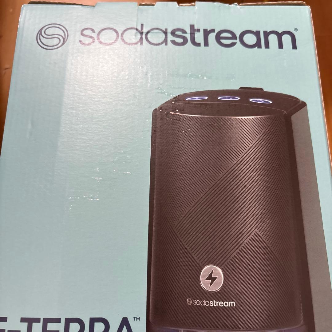 ソーダストリーム E-テラ ブラック 炭酸水メーカー SSM1099