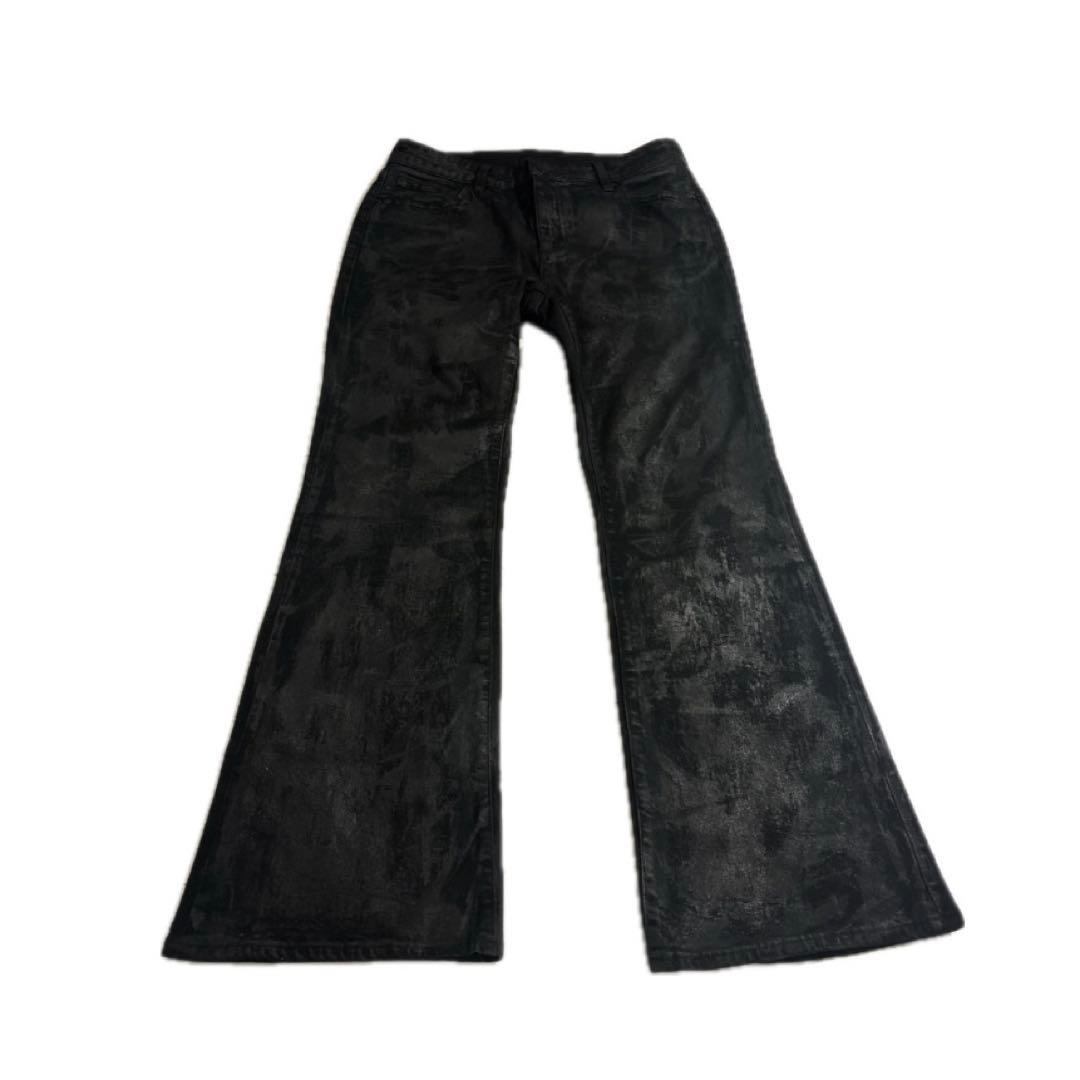 ワックス加工 フレアデニム y2k swag opium nubian LEAN