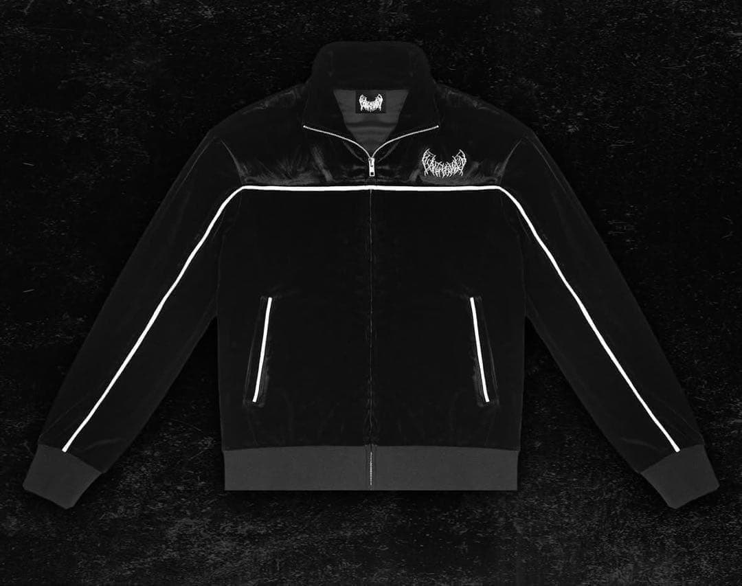 pxrgetrxxper着用 ベロアジャケットyxngbratz 上のみ