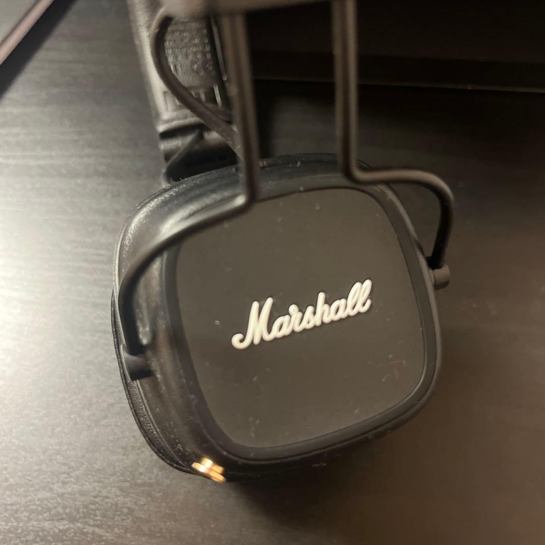 Marshall Major IV ブラック ヘッドフォン