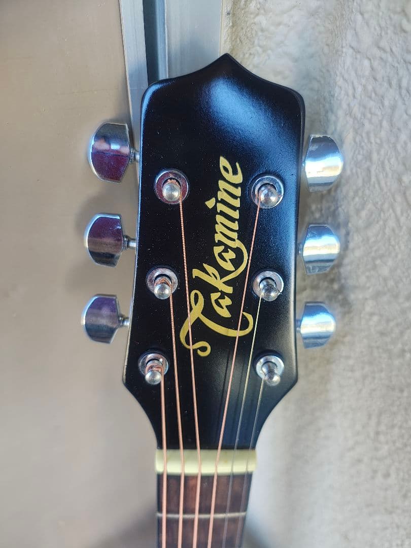 美品 Takamine T-1 WR PU付エレアコ 真紅のWR ニューヨーカー