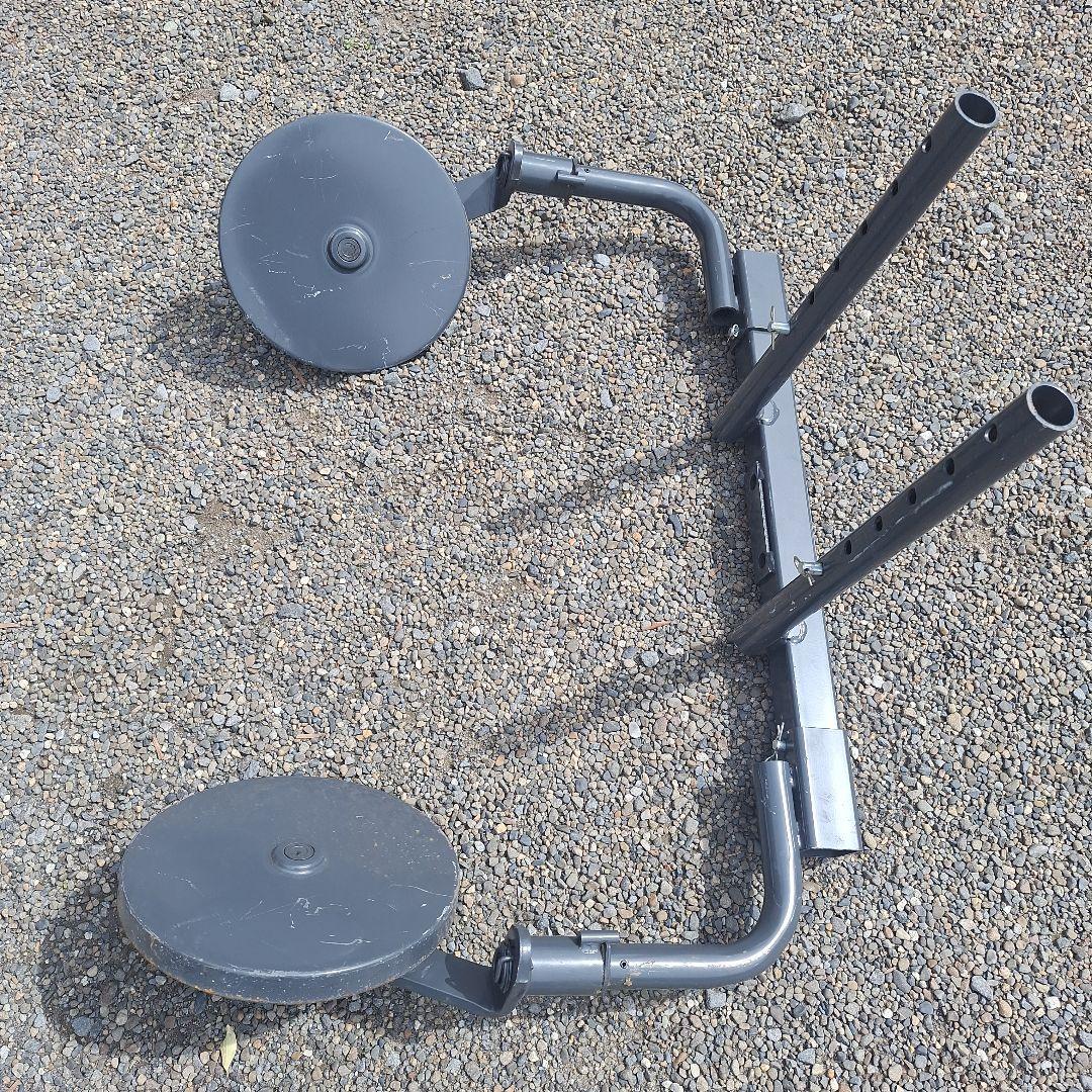 クボタトラクター尾輪フレームセット