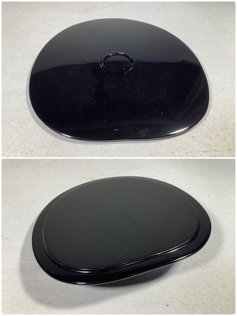 高取焼　亀井楽山　掛分耳付水指　茶道具　送料無料