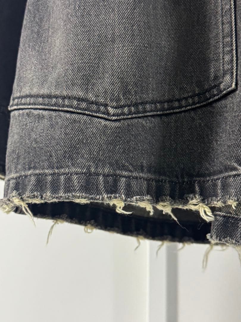 DAIRIKU 22SS Denim Cover All Mサイズ ブラック