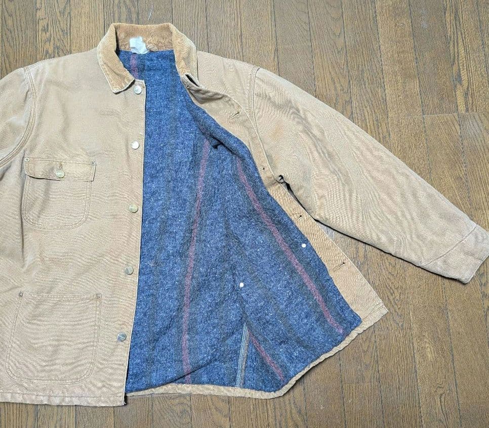 美品！大人気！推定80's〜carhartt ミシガンチョアコート