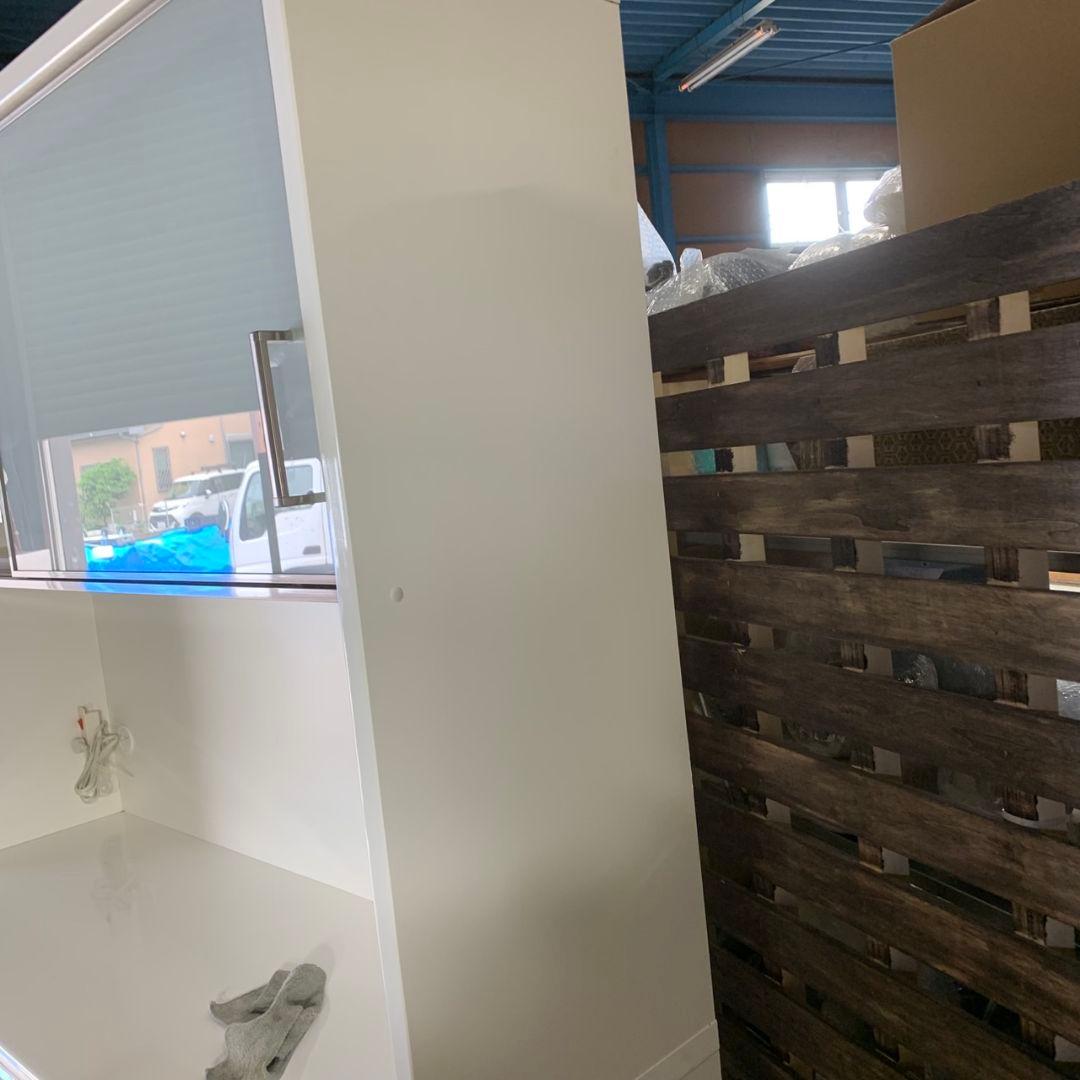 I630 【幅140cm】キッチンボード ニトリ Nポスティア140KB WH