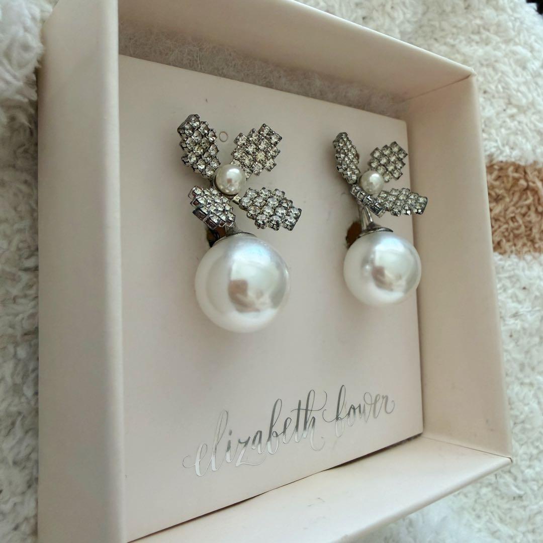 elizabeth flower June Duet Clip イヤリング