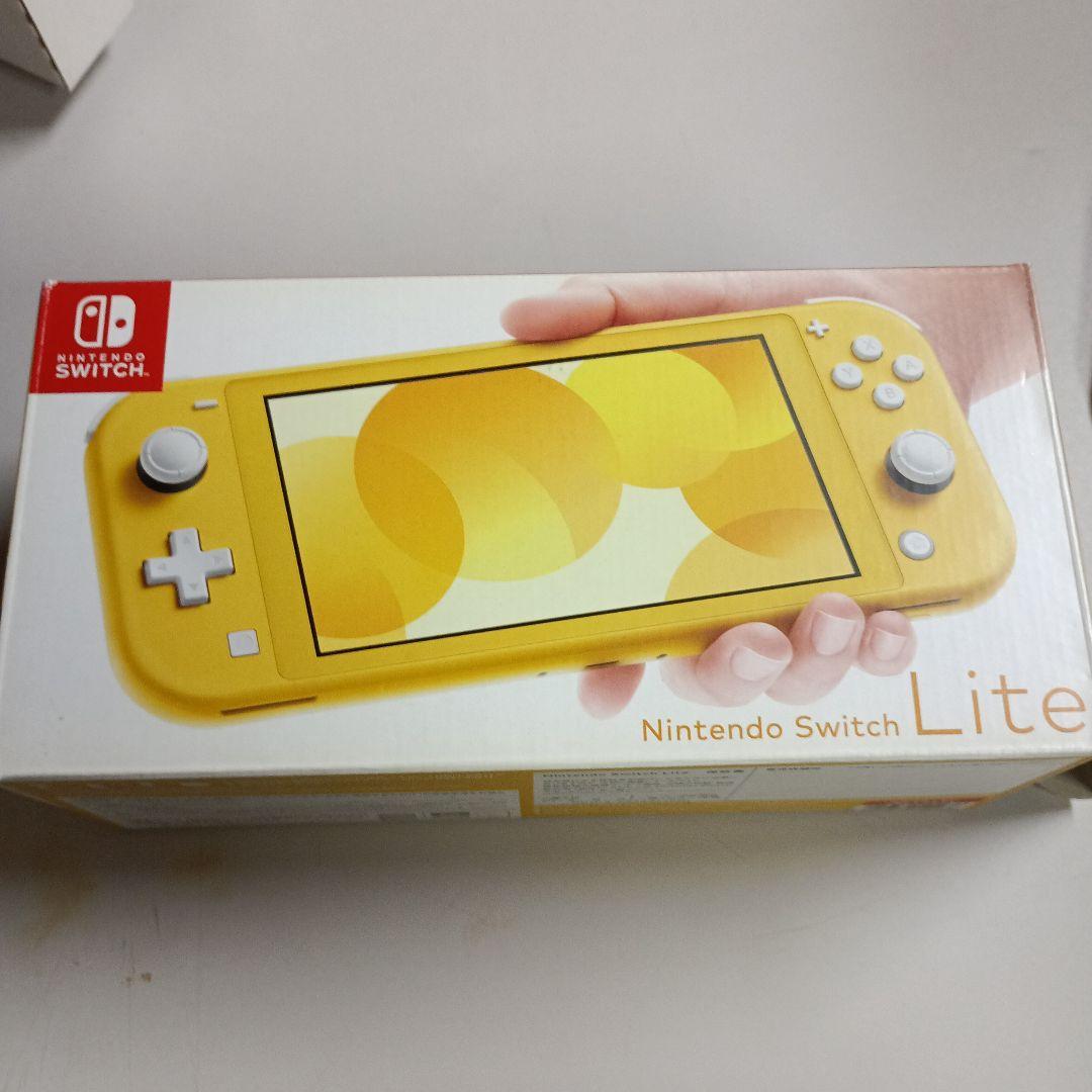 Nintendo Switch Lite イエロー 箱付き　ジャンク