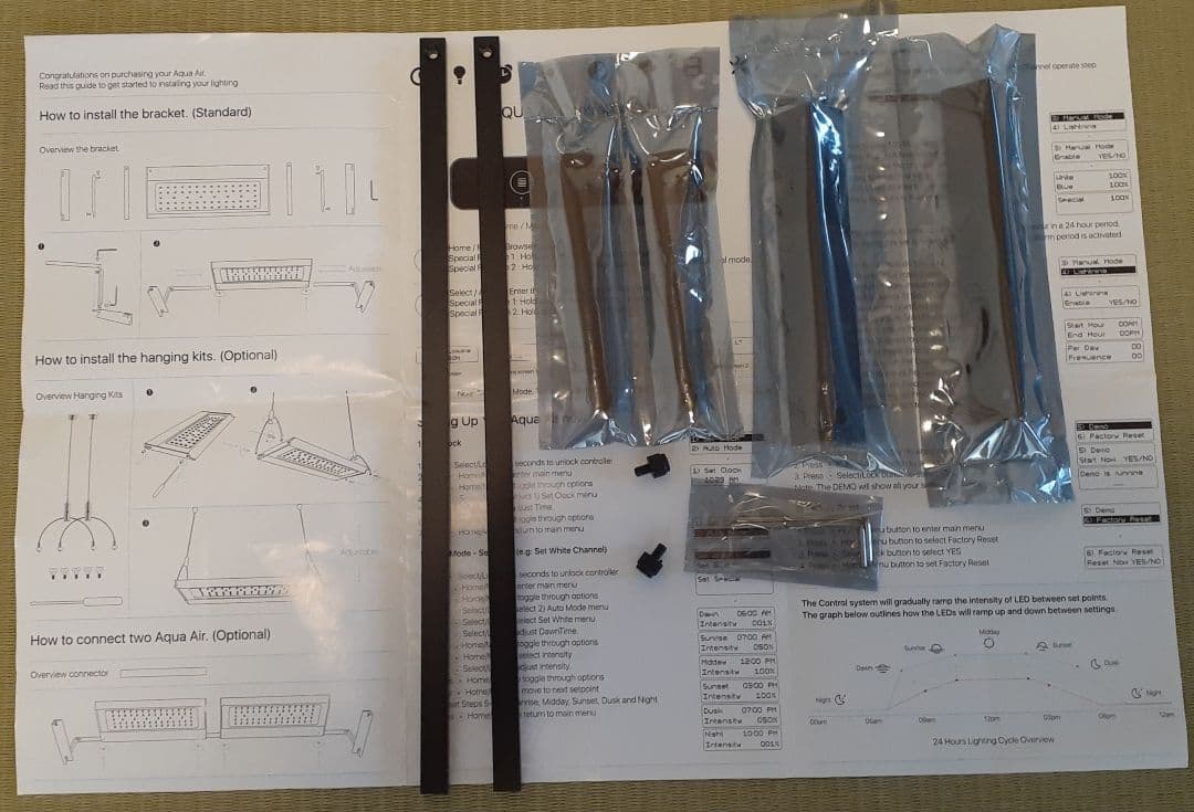 K*y様 LEDライト ミクモル MICMOL AQUA Air 1200 中古