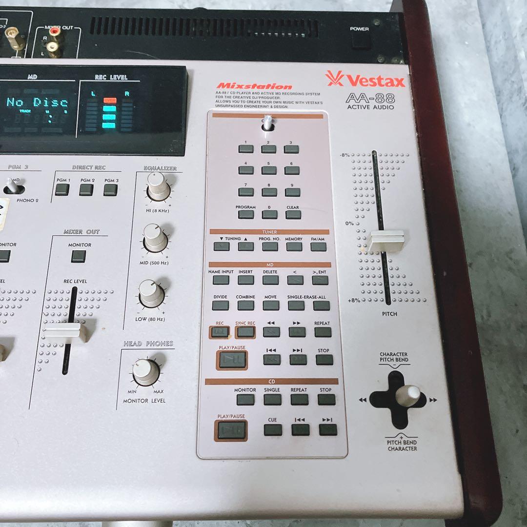 【希少】Vestax AA-88 ACTIVE AUDIOミキサー