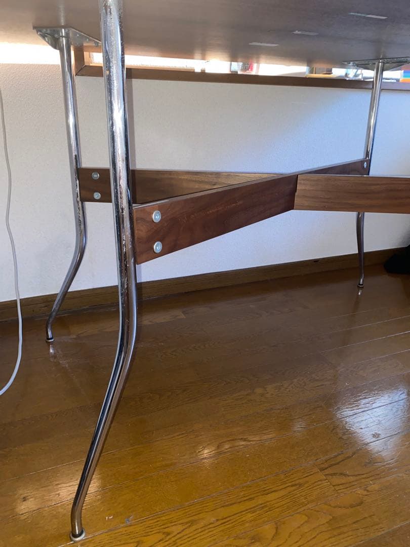 ハーマンミラー　ネルソンスワッグレッグテーブル(スクエア)