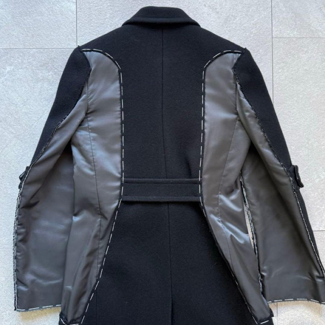 MaisonMargiela メイソンマルジェラ ウールコート 36 ブラック