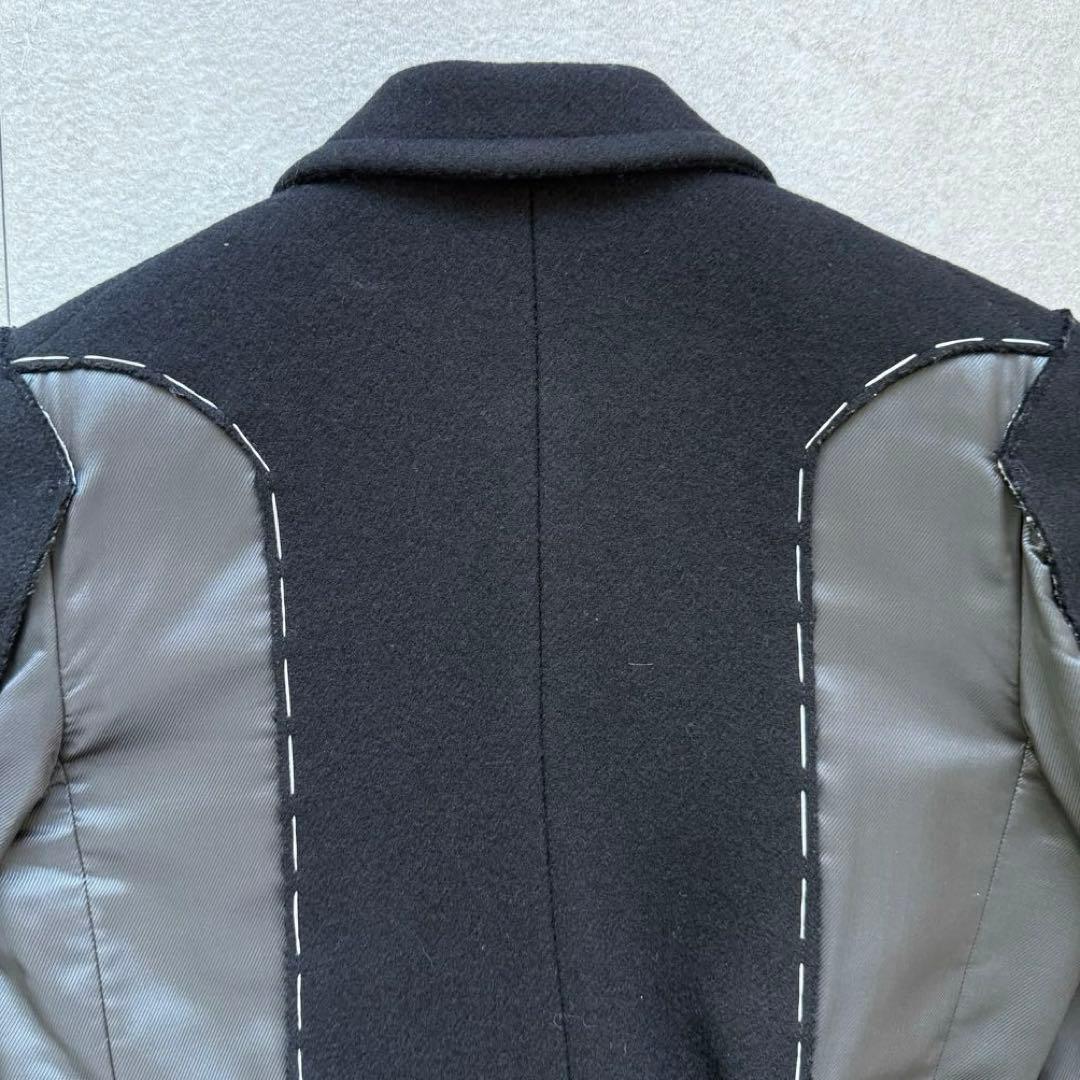 MaisonMargiela メイソンマルジェラ ウールコート 36 ブラック