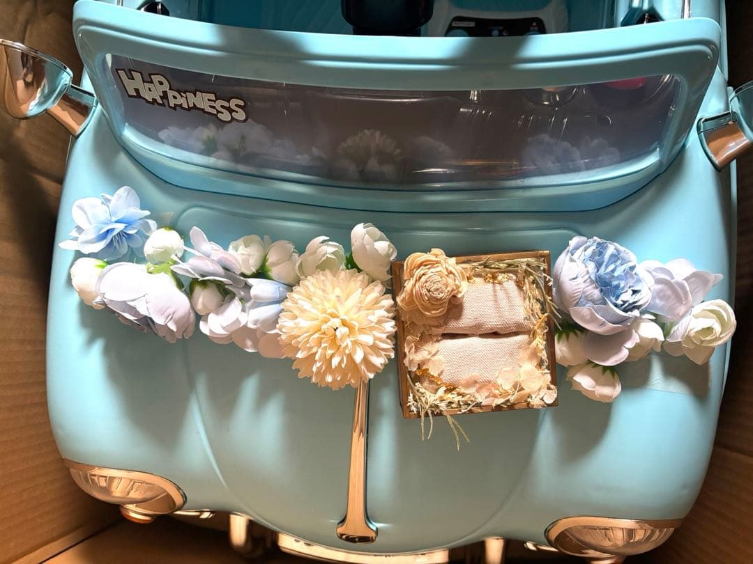 結婚式　リングボーイ　乗用ラジコンカー