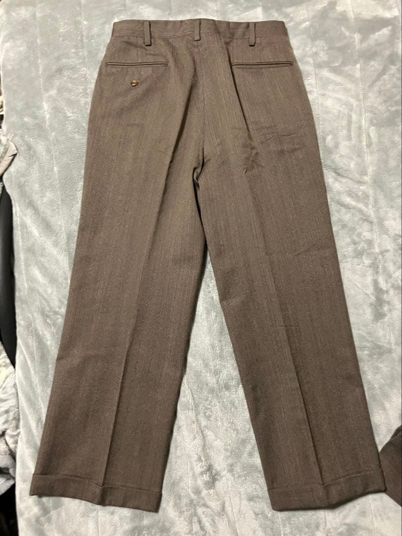 【ポロラルフローレン】ヘリンボーンスリーピーススーツ