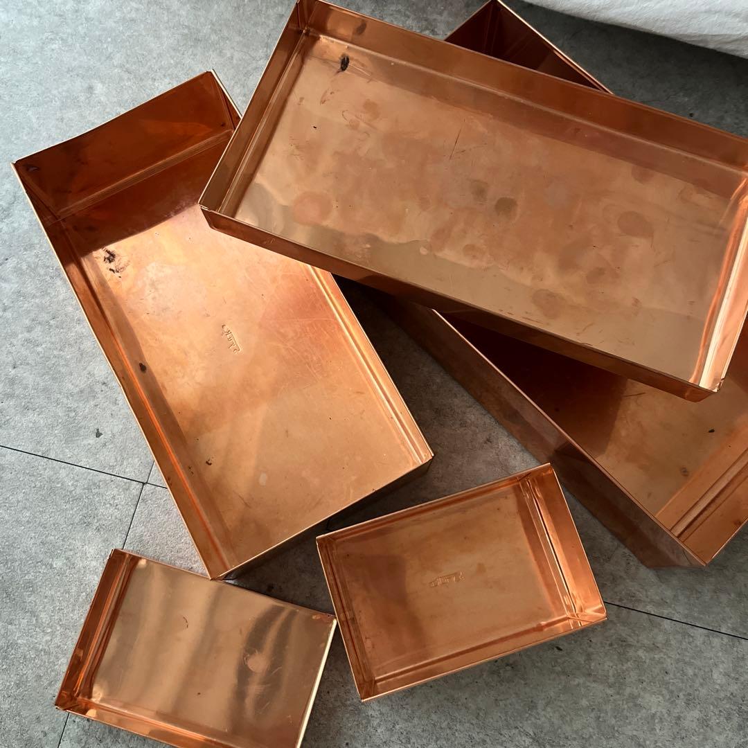 Syuro シュロ　ブリキ缶　缶　アンティーク 3点セット