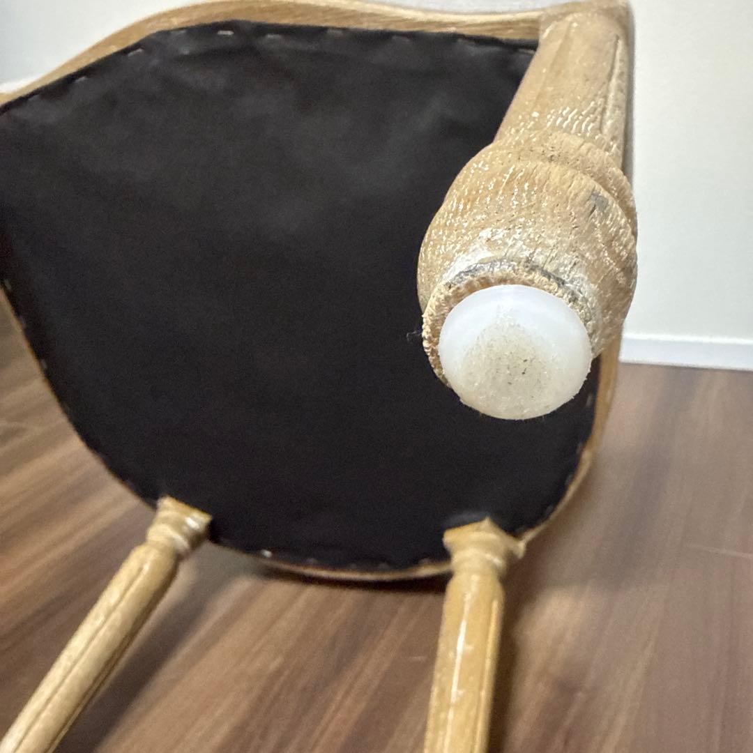 【美品】SarahGrace サラグレース　ダイニングチェアオーバルバック