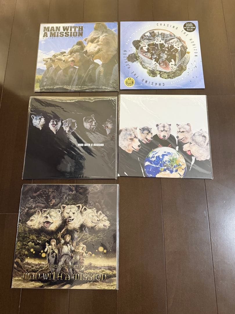 MAN WITH A MISSION アナログ レコード キャップ マンウィズ