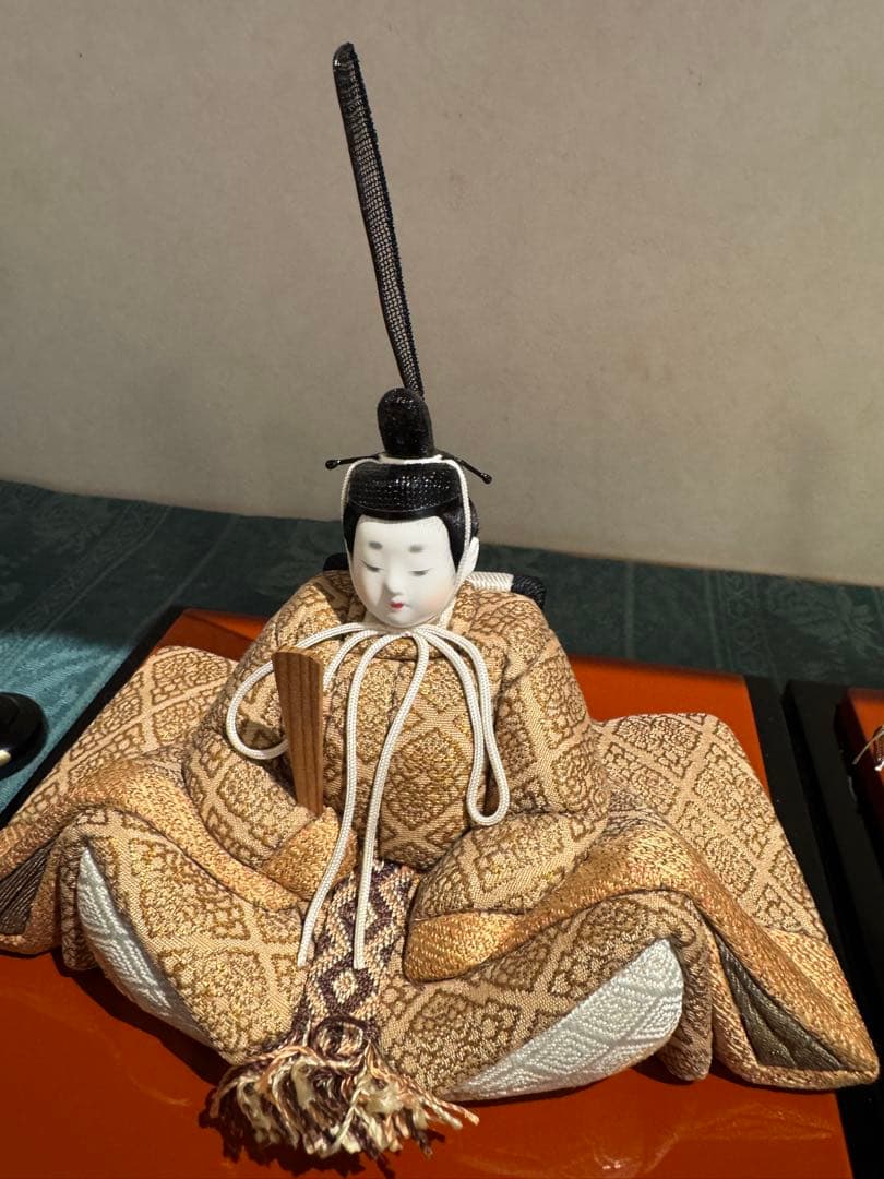 江戸木目込み 吉徳大光 雲慶雛人形