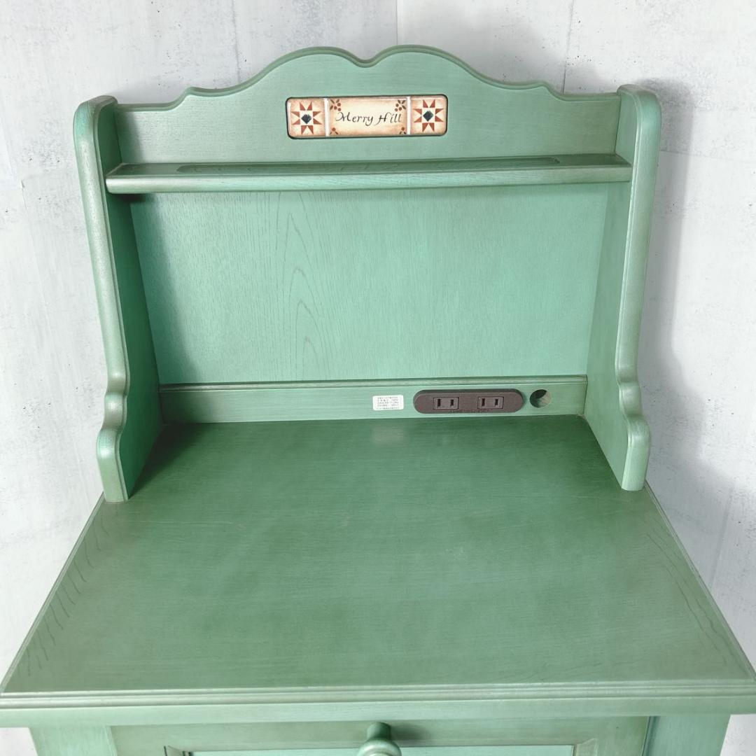 【希少】カリモク　木製　グリーンヒル　ミニデスクコンソール　1998年製