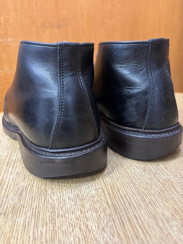 希少RED WING 9097 キャバリーチャッカ ブラックフェザーストーン7D