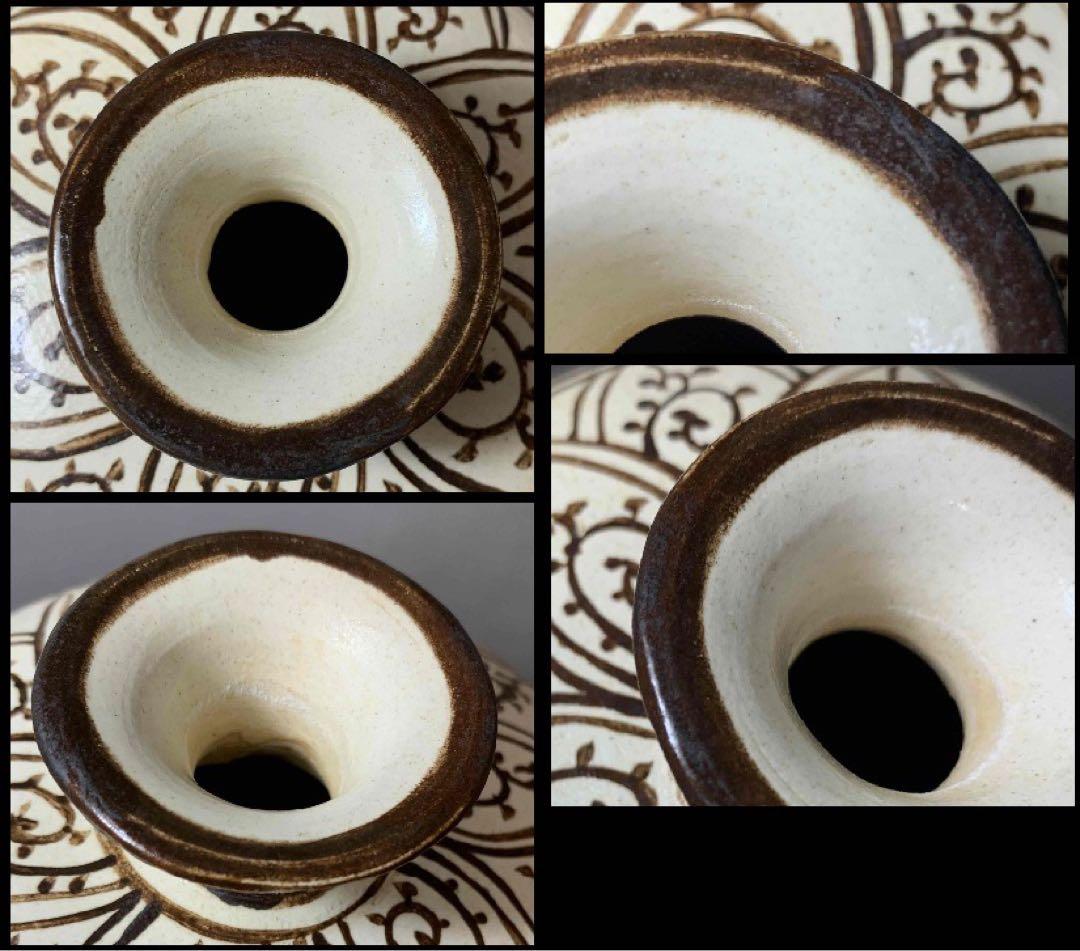 中国 蛸唐草瓶子　f2250408