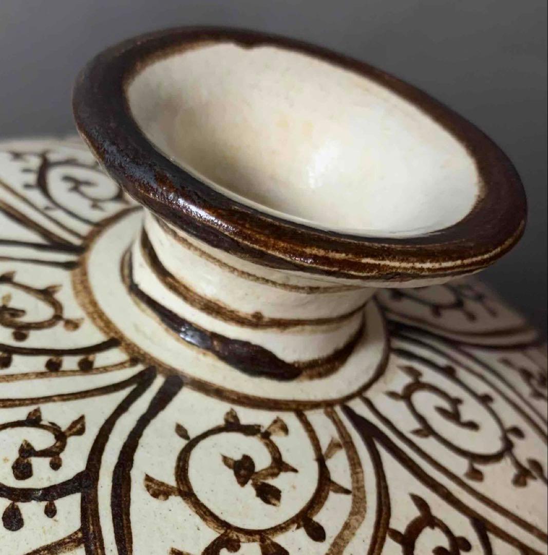 中国 蛸唐草瓶子　f2250408