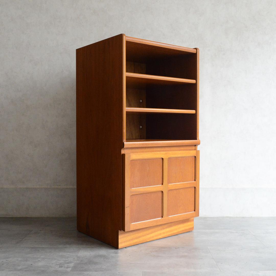 Nathan ヴィンテージ チーク オーディオラック レコードキャビネット