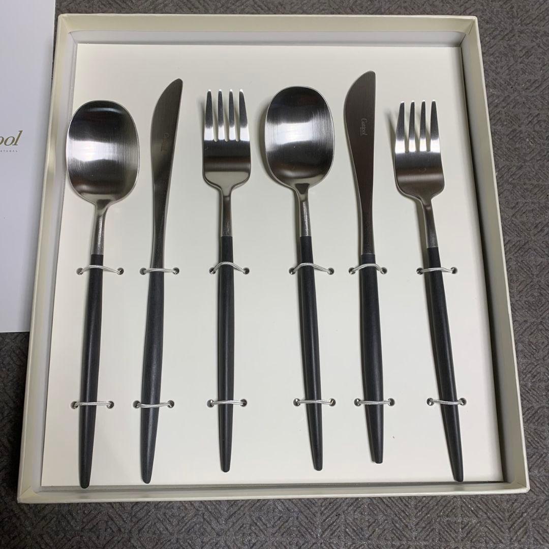 K630 Cutipol クチポール カトラリーセット 6点セット 箱付き