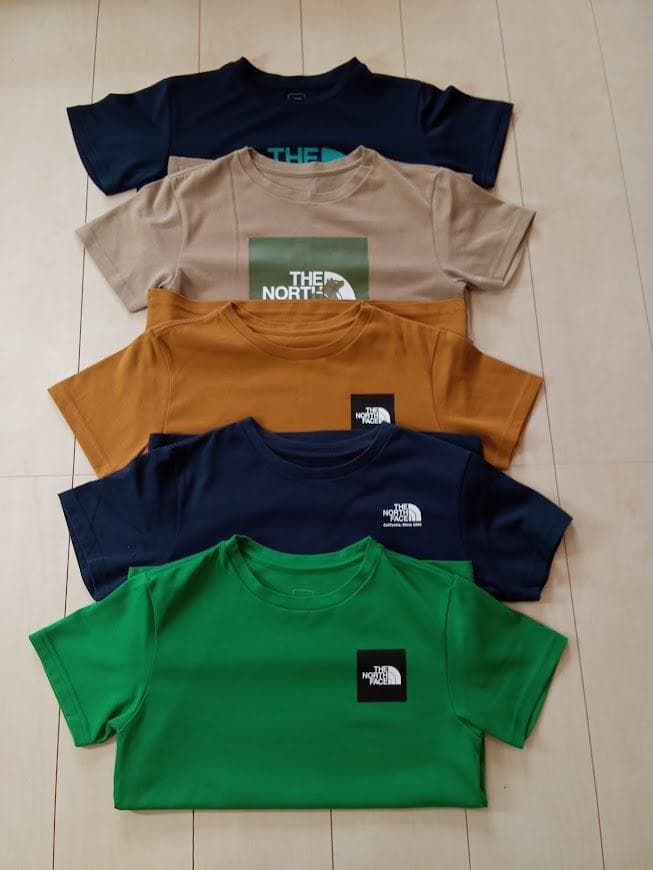 THE NORTH FACE Tシャツ 5点セット 150　ノースフェイス