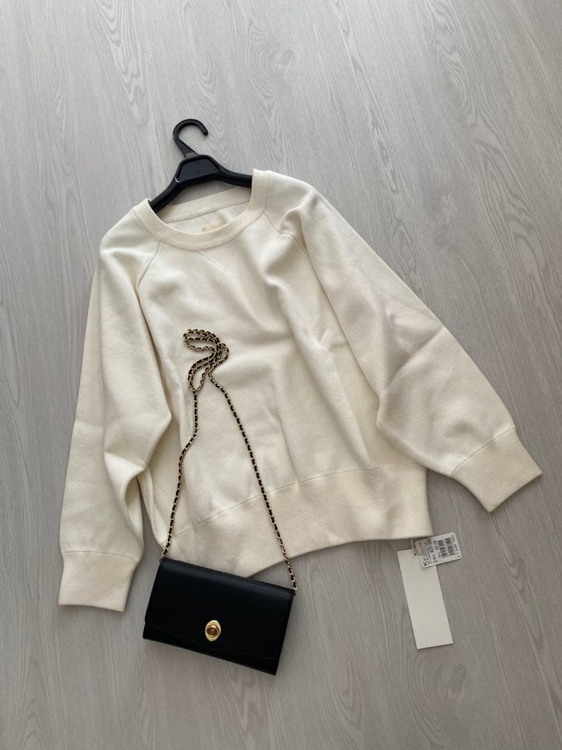 ゆかり様 23000円新品♡綿95カシミヤ5 スコットクラブ購入 トレーナー